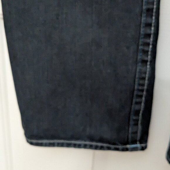 True Religion Men's Jeans Straight-Leg Blue Denim Size 38 - Picture 13 of 14